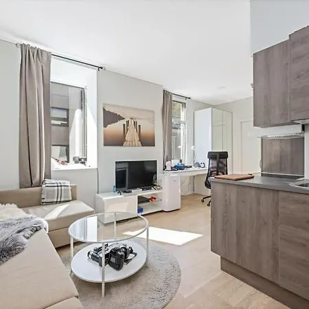 Studio W Centrum Miasta Holmestrand, Norwegia Apartment