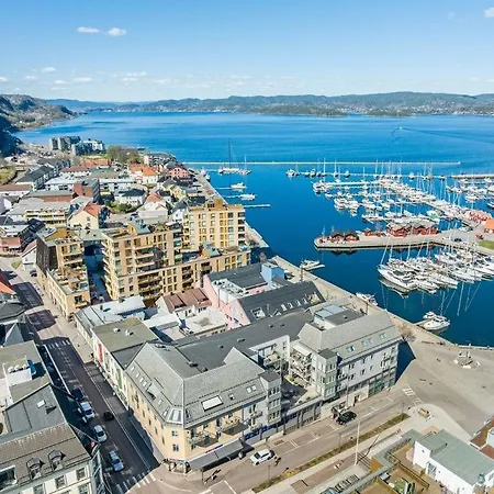 Studio W Centrum Miasta Holmestrand, Norwegia